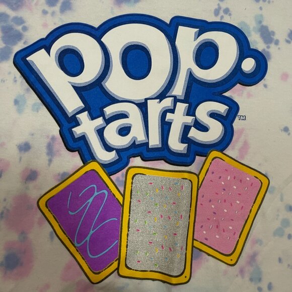Kelloggs Pop Tarts Graphic Tie-dye T-shirt size Large - Picture 2 of 4